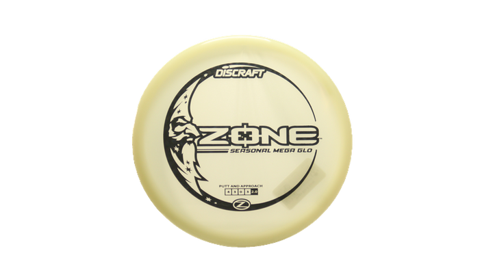Discraft Mega Glo Z Zone Putter Front View