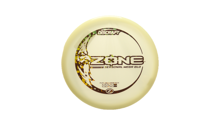 Discraft Mega Glo Z Zone Putter Front View