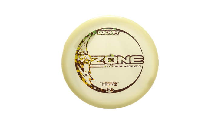 Discraft Mega Glo Z Zone Putter Front View