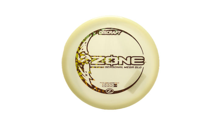 Discraft Mega Glo Z Zone Putter Front View