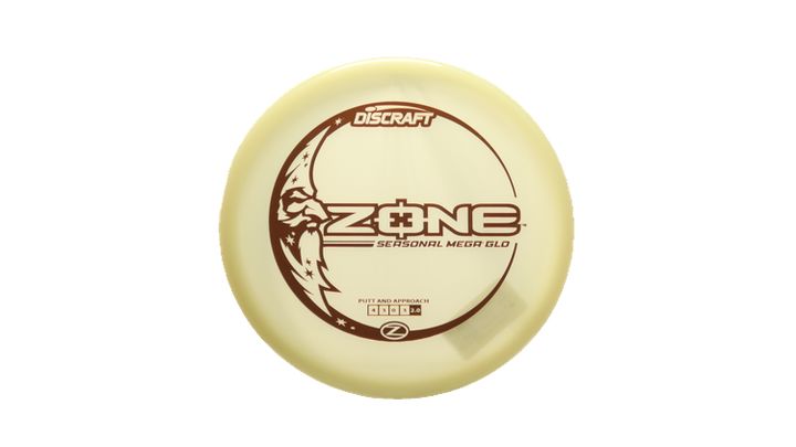 Discraft Mega Glo Z Zone Putter Front View