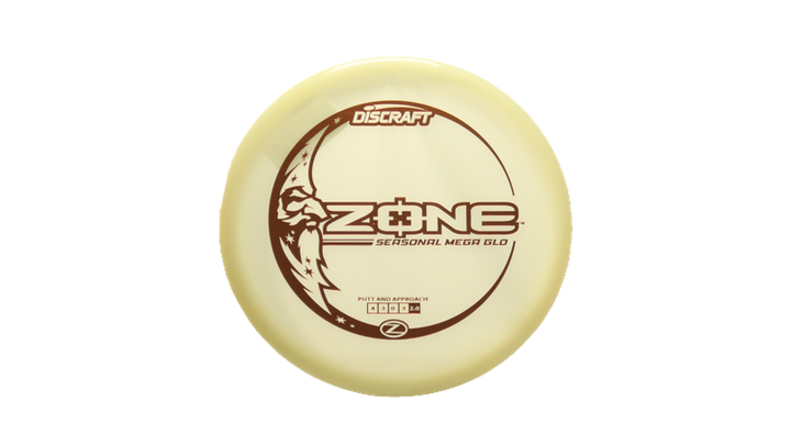 Discraft Mega Glo Z Zone Putter Front View