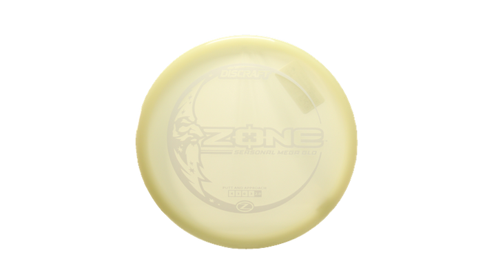 Discraft Mega Glo Z Zone Putter Front View
