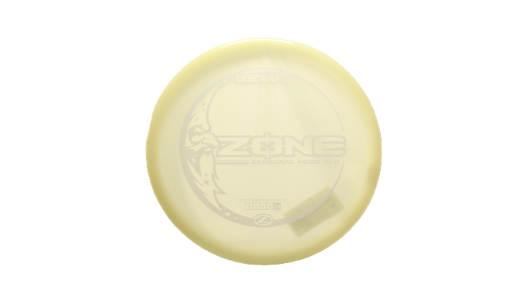 Discraft Mega Glo Z Zone Putter Front View