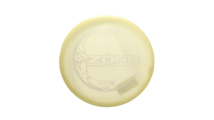Discraft Mega Glo Z Zone Putter Front View