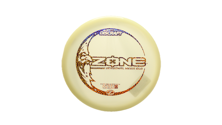 Discraft Mega Glo Z Zone Putter Front View
