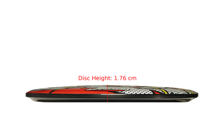 Discraft Lichten SuperColor Buzzz Midrange Profile View