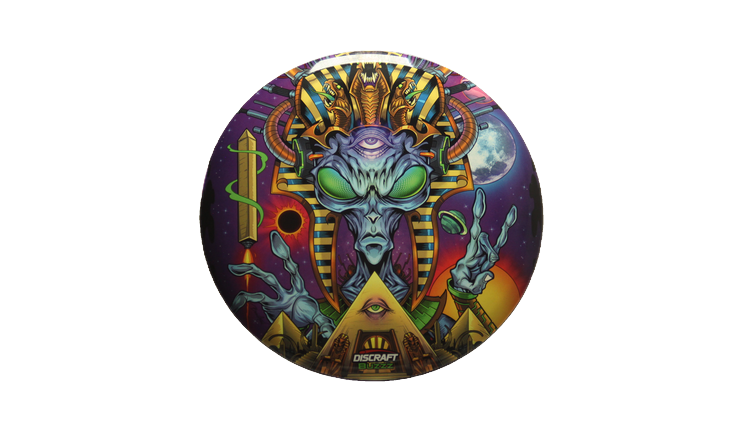 Discraft Brian Allen Ancient Alien SuperColor Buzzz Midrange Front View