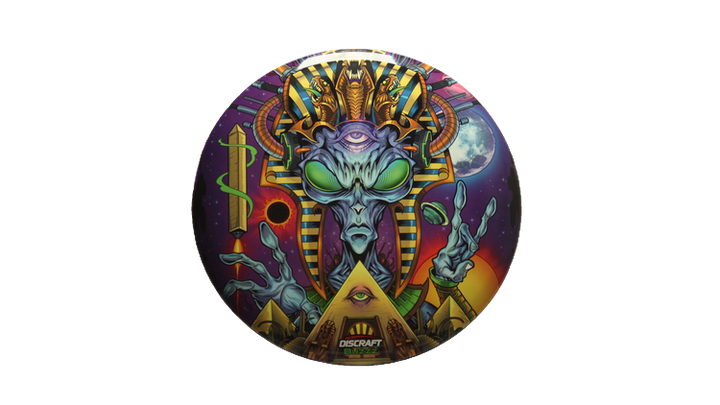 Discraft Brian Allen Ancient Alien SuperColor Buzzz Midrange Front View