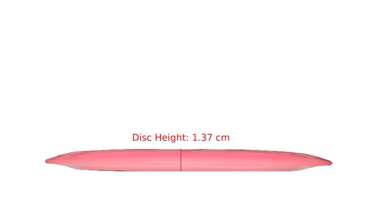 Discraft Z Lite Crank Distance Driver Profile View