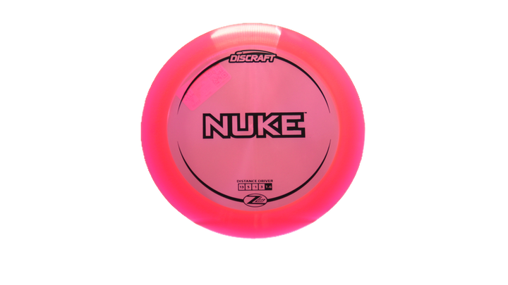 Discraft Z Lite Nuke Distance Driver Front View