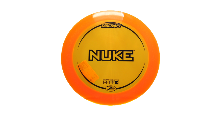 Discraft Z Lite Nuke Distance Driver Front View
