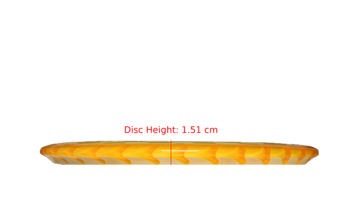 Discraft Fuzed Z Buzzz Midrange Profile View