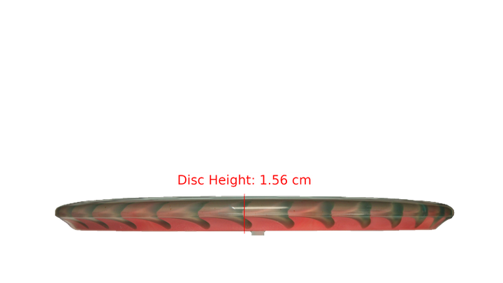 Discraft Fuzed Z Buzzz Midrange Profile View