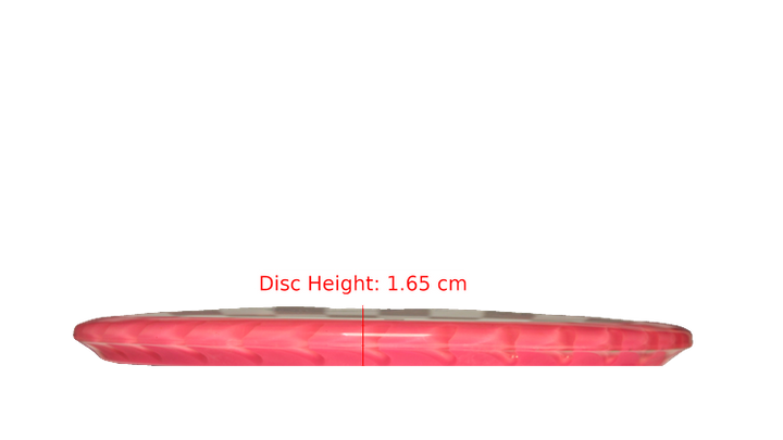 Discraft Fuzed Z Buzzz Midrange Profile View