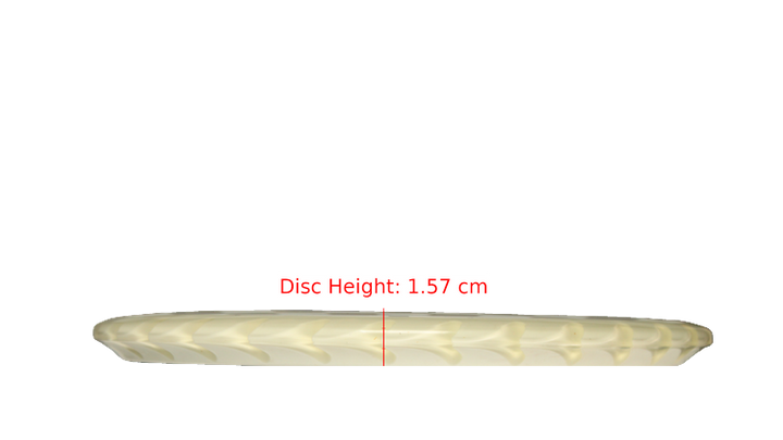 Discraft Fuzed Z Buzzz Midrange Profile View