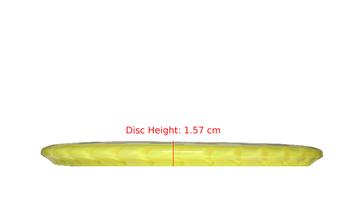 Discraft Fuzed Z Buzzz Midrange Profile View