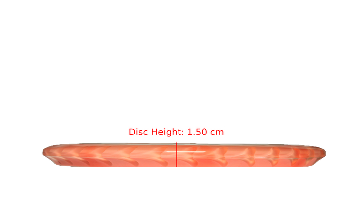 Discraft Fuzed Z Buzzz Midrange Profile View