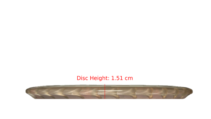 Discraft Fuzed Z Buzzz Midrange Profile View