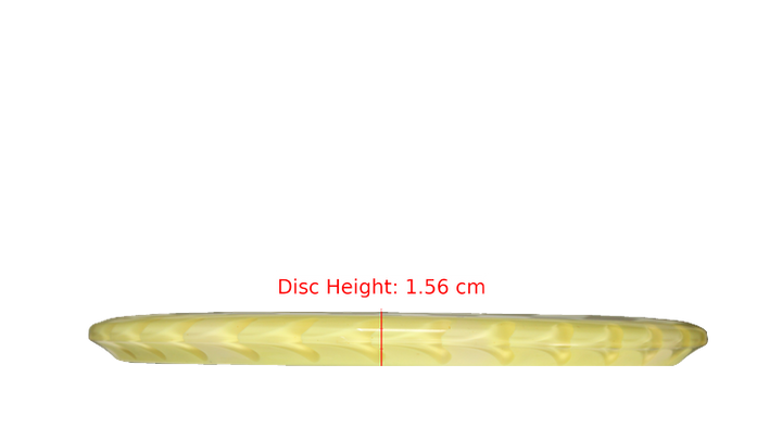 Discraft Fuzed Z Buzzz Midrange Profile View