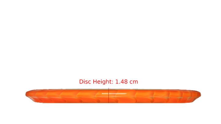 Discraft Fuzed Z Buzzz Midrange Profile View