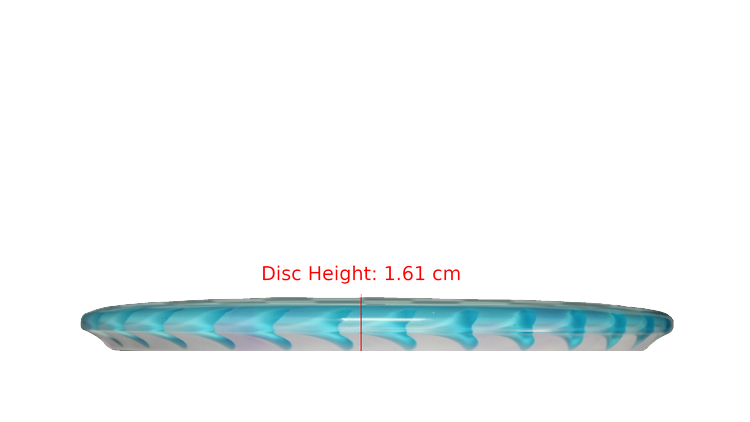 Discraft Fuzed Z Buzzz Midrange Profile View