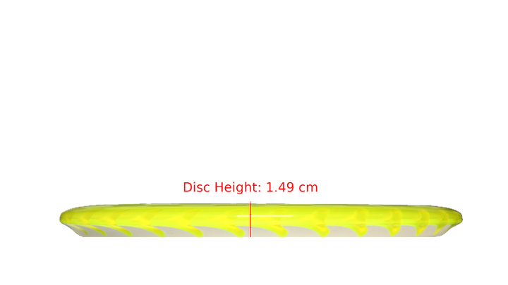 Discraft Fuzed Z Buzzz Midrange Profile View