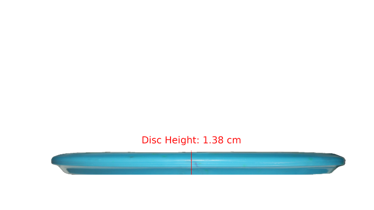 Discraft Jawbreaker Lite Buzzz Midrange Profile View