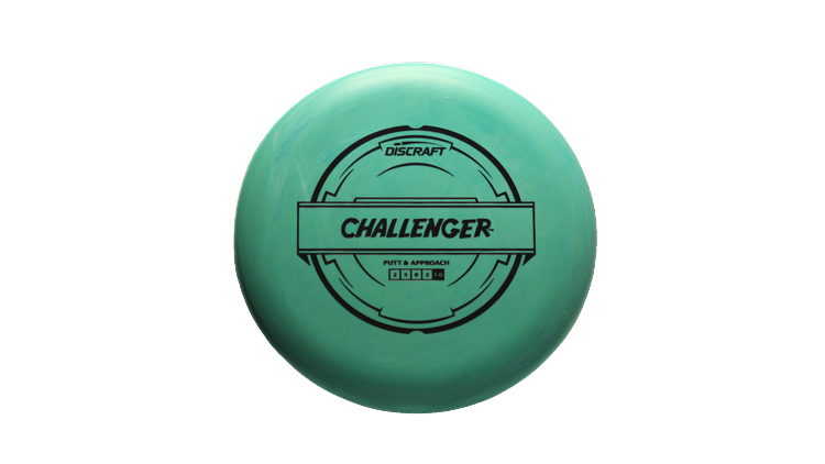 Discraft Putter Line Challenger Putter Front View