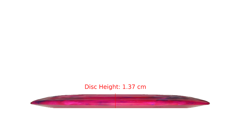 Discraft Jawbreaker Lite Scorch Distance Driver Profile View
