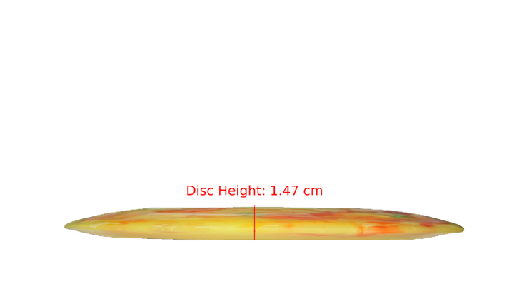 Discraft Jawbreaker Lite Scorch Distance Driver Profile View