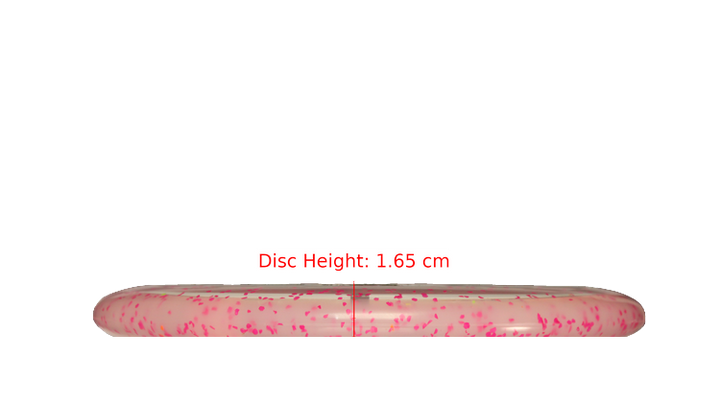 Discraft Z Confetti Luna Putter Profile View