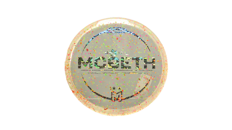Discraft Z Confetti Luna Putter Front View