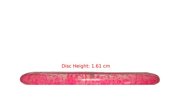 Discraft Z Confetti Luna Putter Profile View