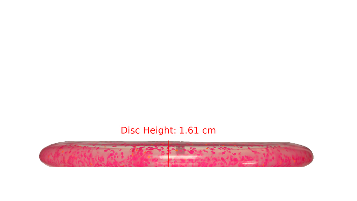 Discraft Z Confetti Luna Putter Profile View