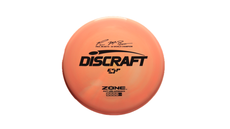 Discraft ESP Zone Putter Front View