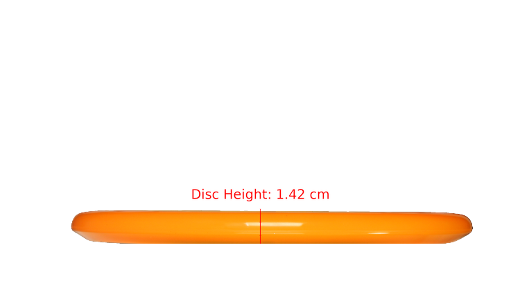 Discraft Z Zone SS Putter Profile View