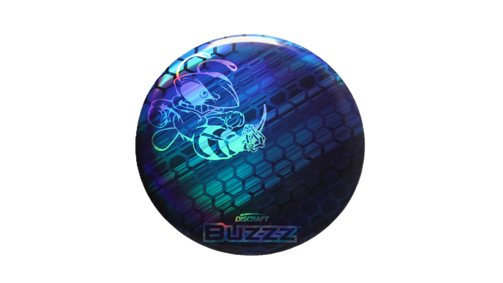 Discraft Honeycomb Full Foil SuperColor Buzzz Midrange Front View
