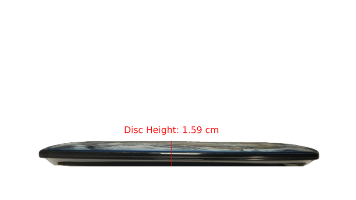 Discraft Earth SuperColor Buzzz Midrange Profile View