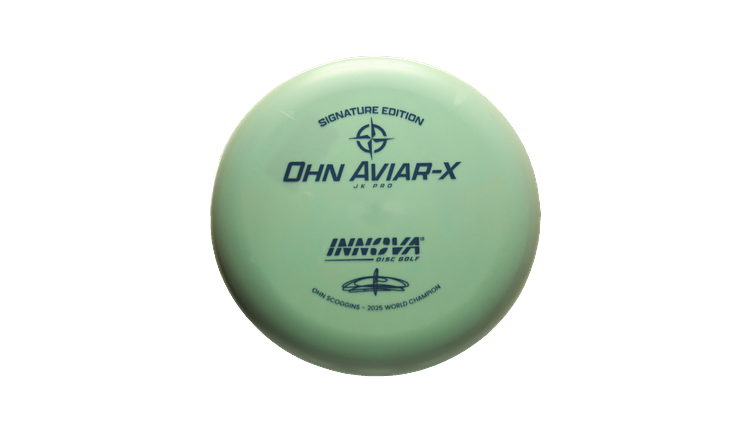 Innova 2025 Ohn Scoggins Signature Edition JK Pro Aviar-X Putter Front View