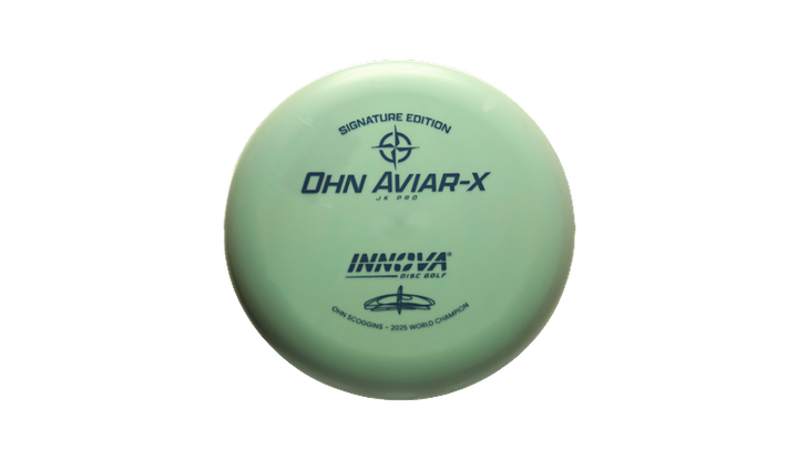 Innova 2025 Ohn Scoggins Signature Edition JK Pro Aviar-X Putter Front View