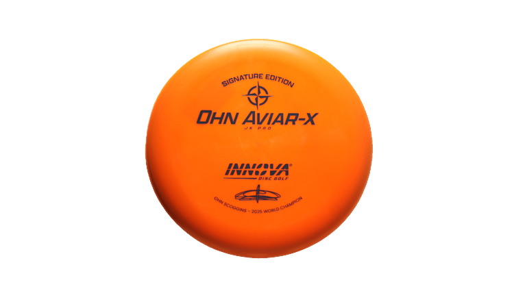 Innova 2025 Ohn Scoggins Signature Edition JK Pro Aviar-X Putter Front View