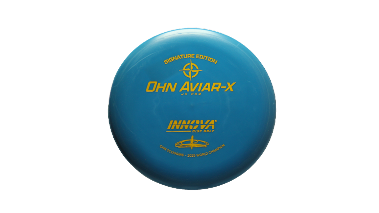 Innova 2025 Ohn Scoggins Signature Edition JK Pro Aviar-X Putter Front View
