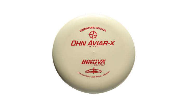 Innova 2025 Ohn Scoggins Signature Edition JK Pro Aviar-X Putter Front View