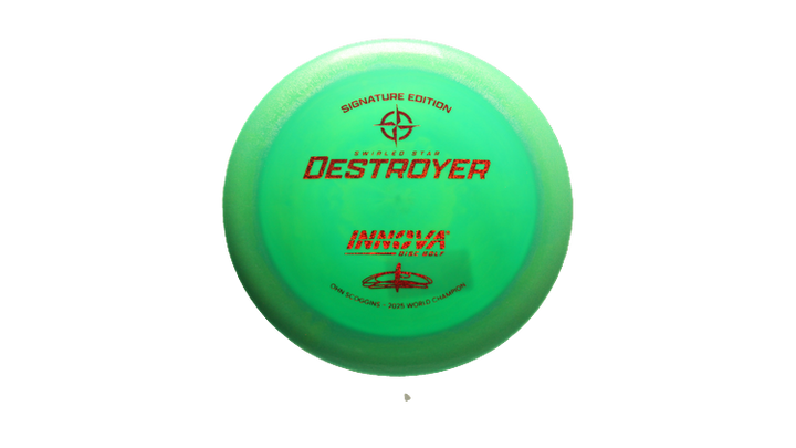 Innova 2025 Ohn Scoggins Signature Edition Swirled Star Destroyer Distance Driver Front View