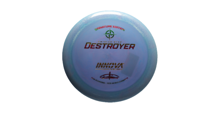 Innova 2025 Ohn Scoggins Signature Edition Swirled Star Destroyer Distance Driver Front View