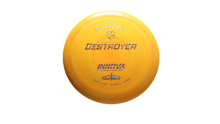 Innova 2025 Ohn Scoggins Signature Edition Swirled Star Destroyer Distance Driver Front View