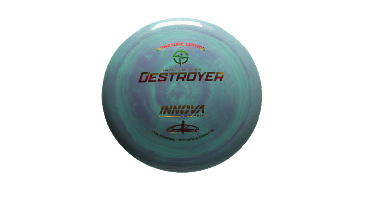 Innova 2025 Ohn Scoggins Signature Edition Swirled Star Destroyer Distance Driver Front View