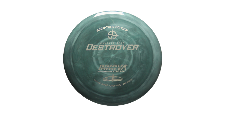 Innova 2025 Ohn Scoggins Signature Edition Swirled Star Destroyer Distance Driver Front View
