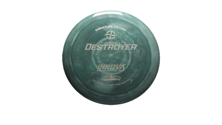 Innova 2025 Ohn Scoggins Signature Edition Swirled Star Destroyer Distance Driver Front View